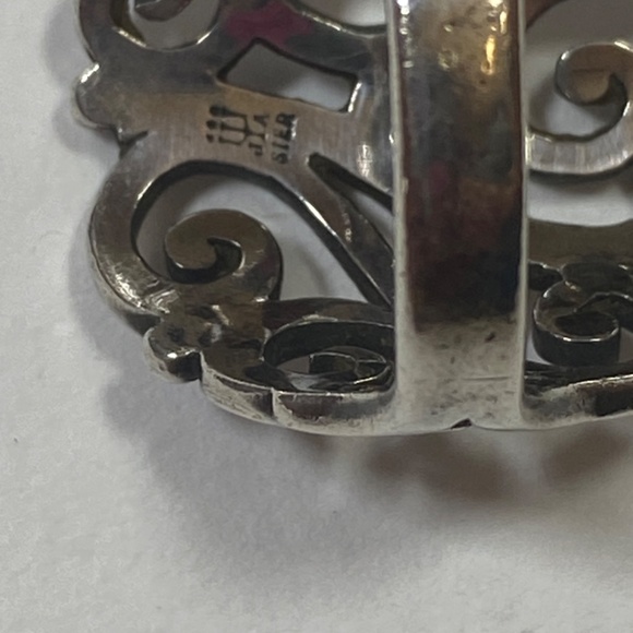James Avery Silver Swirl Ring - Picture 6 of 6